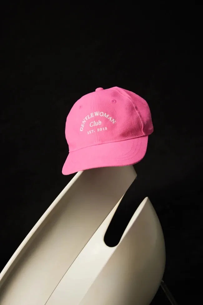 GENTLE WOMAN CLUB CAP PINK