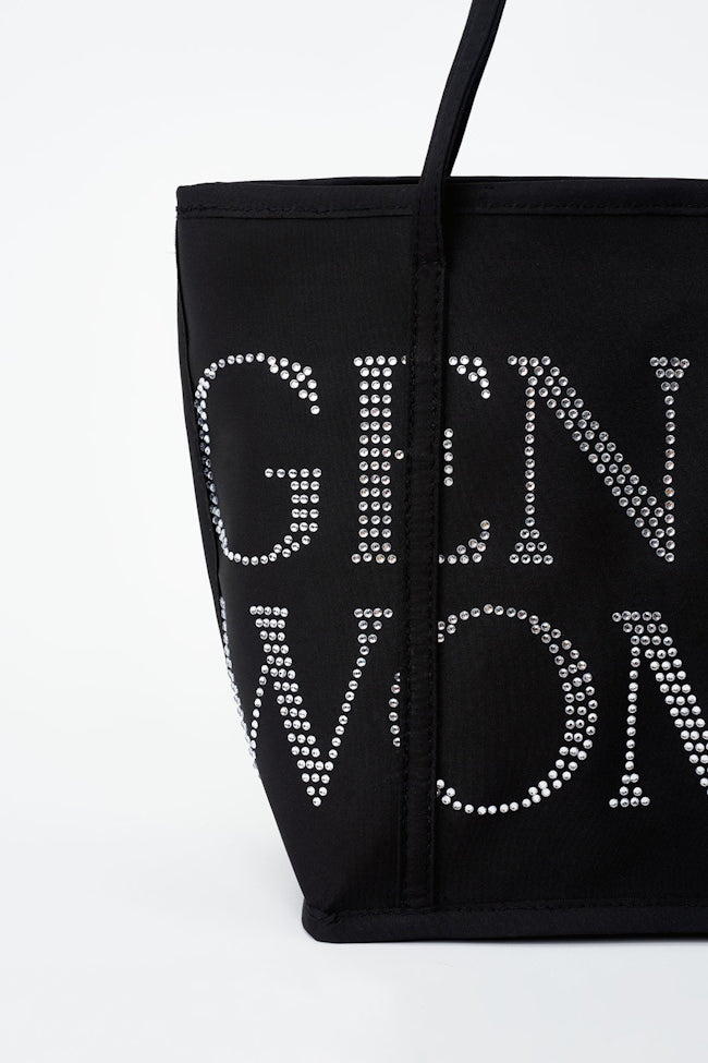 NYLON SOIREE HAULER BAG : BLACK