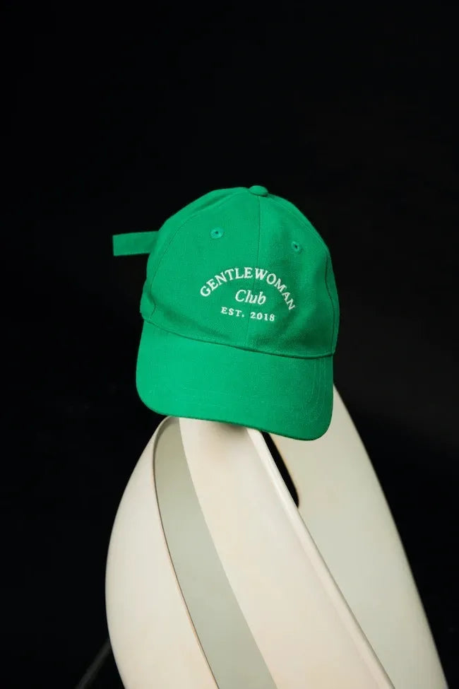 GENTLE WOMAN CLUB CAP GREEN