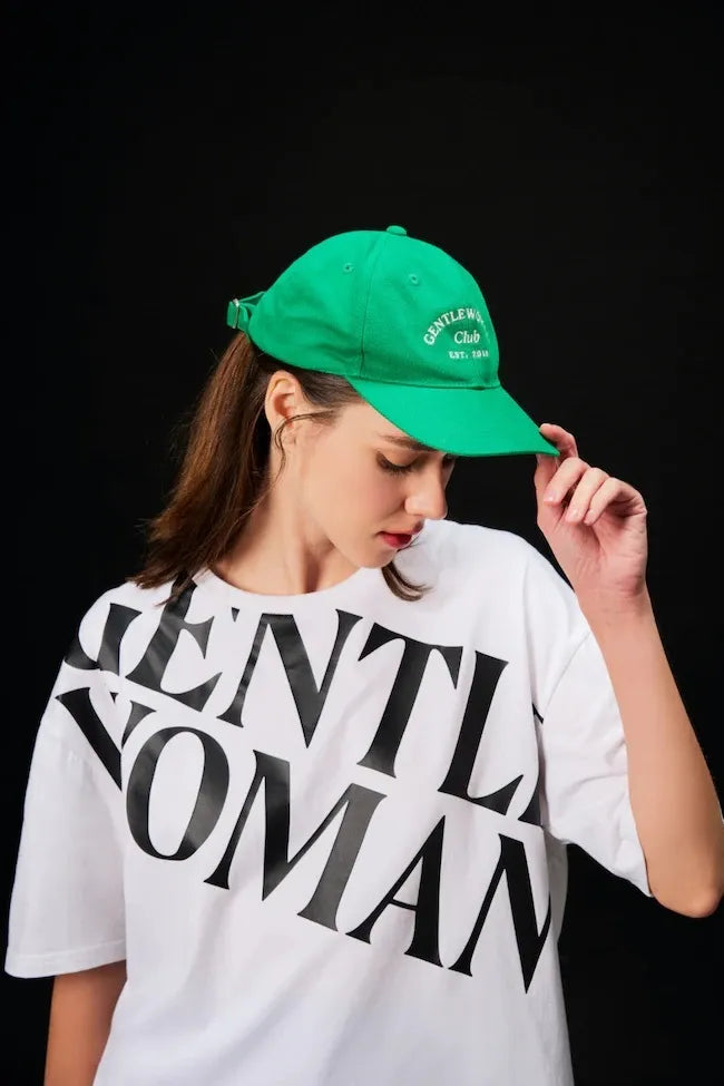 GENTLE WOMAN CLUB CAP GREEN