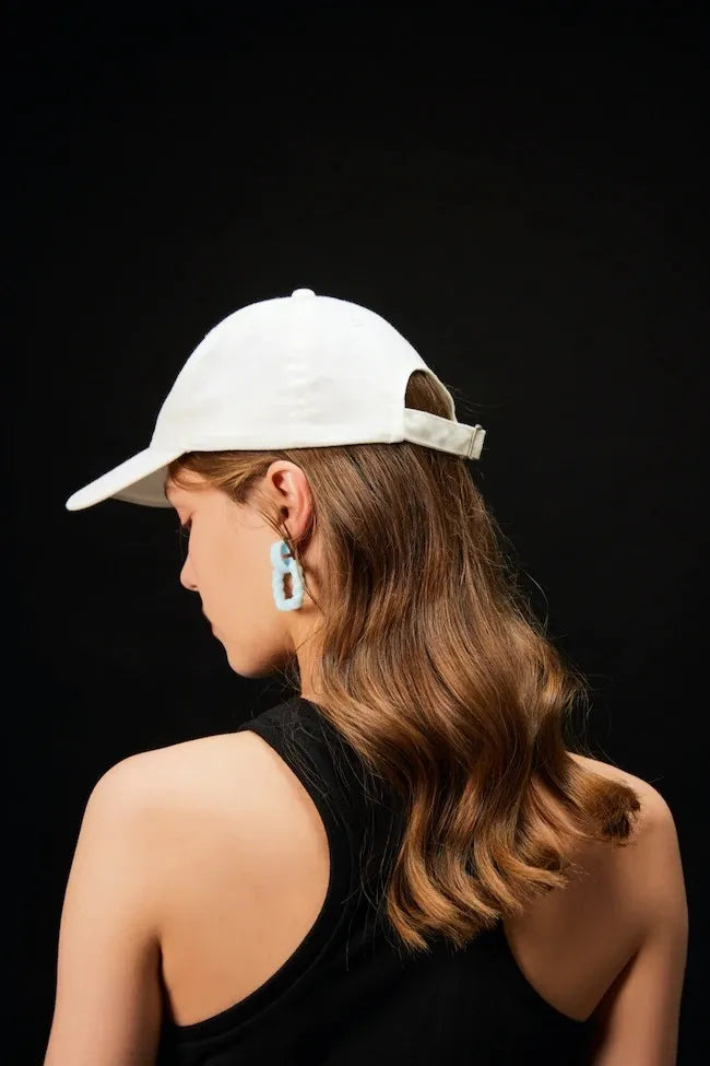 GENTLE WOMAN CLUB CAP WHITE