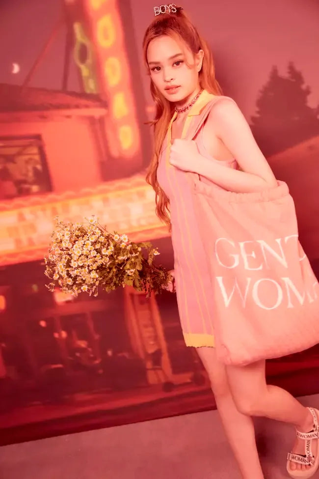 GENTLEWOMAN OH BOY! TOTE : PINK